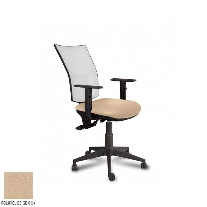 Silla ergonómica de oficina modelo Athenea malla de Vincolo, asyncro, brazos regulables