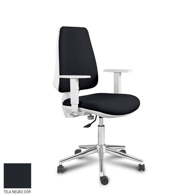 Silla de oficina ergonómica Genious white.