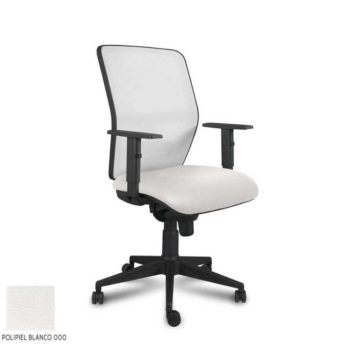 Silla Operativa ergonómica Kerry Syncro de Vincolo brazos regulables y base negra