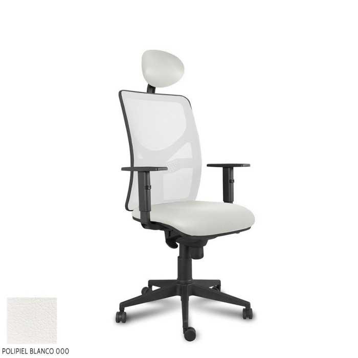 Silla ergonómica de oficina modelo XARLY de vincolo, con cabezal, brazos regulables