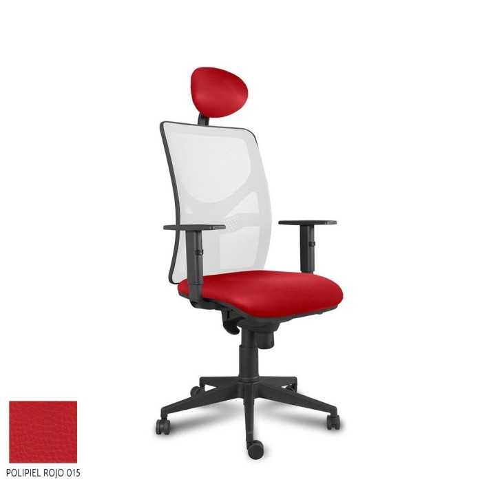 Silla ergonómica de oficina modelo XARLY de vincolo, con cabezal, brazos regulables