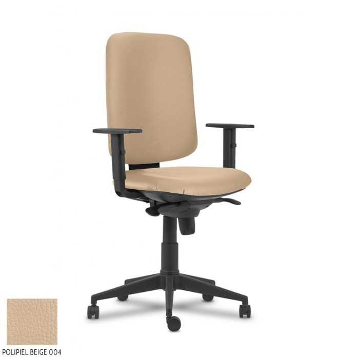Silla Operativa ergonómica Elina Sincro de Vincolo brazos regulables y base negra