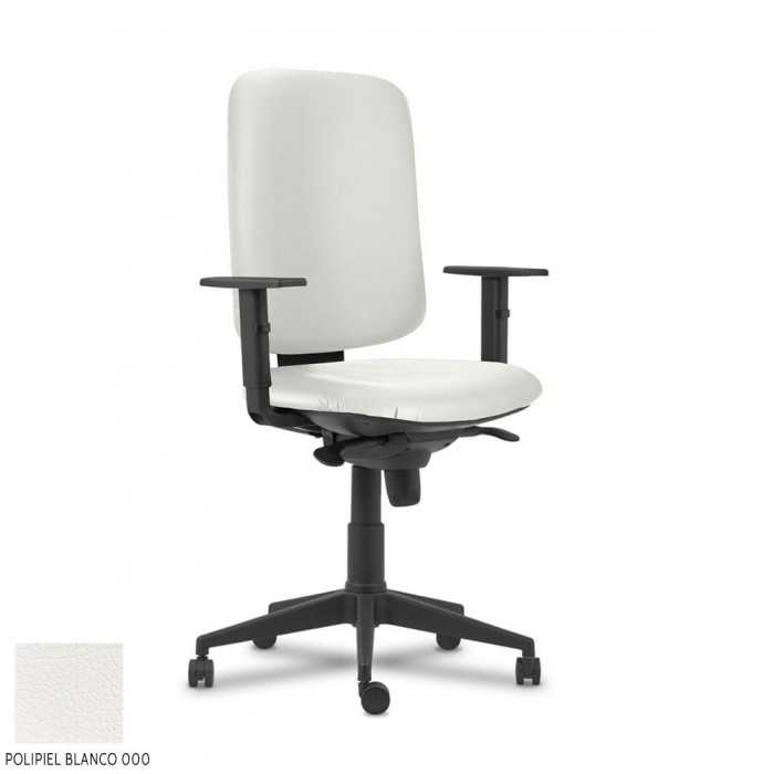 Silla Operativa ergonómica Elina Sincro de Vincolo brazos regulables y base negra