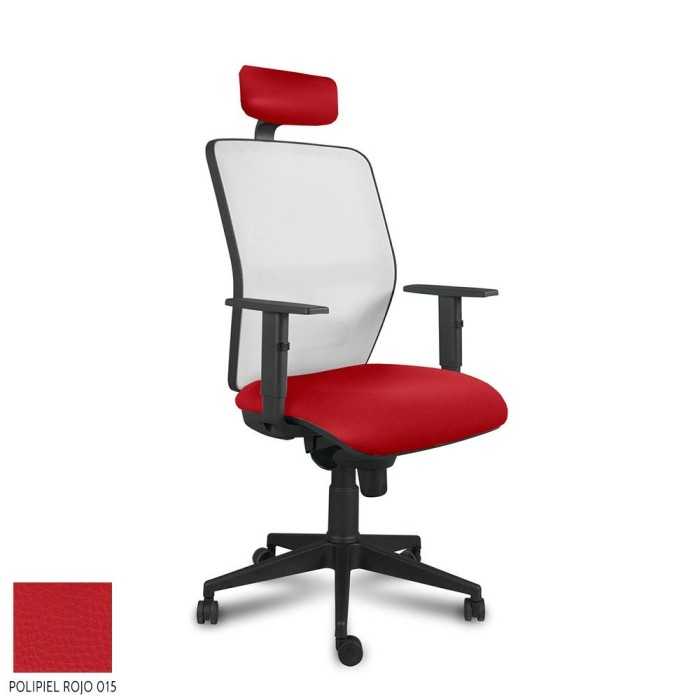 Silla ergonómica de oficina modelo Kerry de Vincolo, con cabezal, brazos regulables
