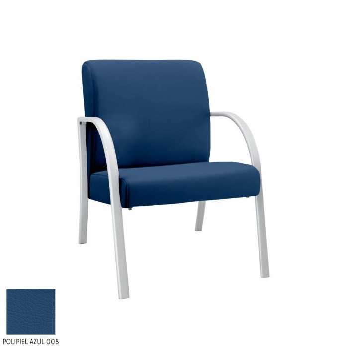 Sillón sala de espera modelo SELENA de Vincolo, 1 plaza