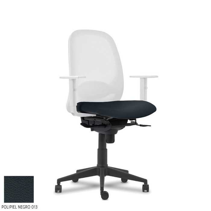 Silla Operativa ergonómica Adara White de Vincolo brazos regulables
