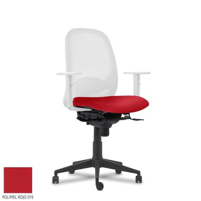 Silla Operativa ergonómica Adara White de Vincolo brazos regulables
