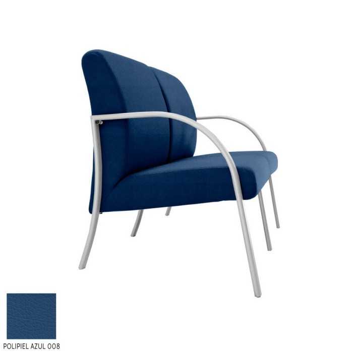 Sillón sala de espera SELENA 2 plazas de Vincolo