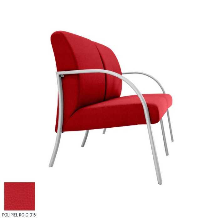 Sillón sala de espera SELENA 2 plazas de Vincolo