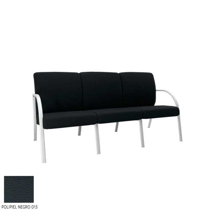 Sillón sala de espera modelo SELENA de Vincolo, 3 plazas