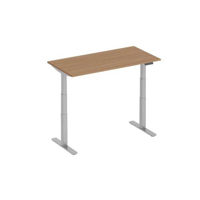 Mesa regulable en altura serie TRAM PLUS fondo 80 cm