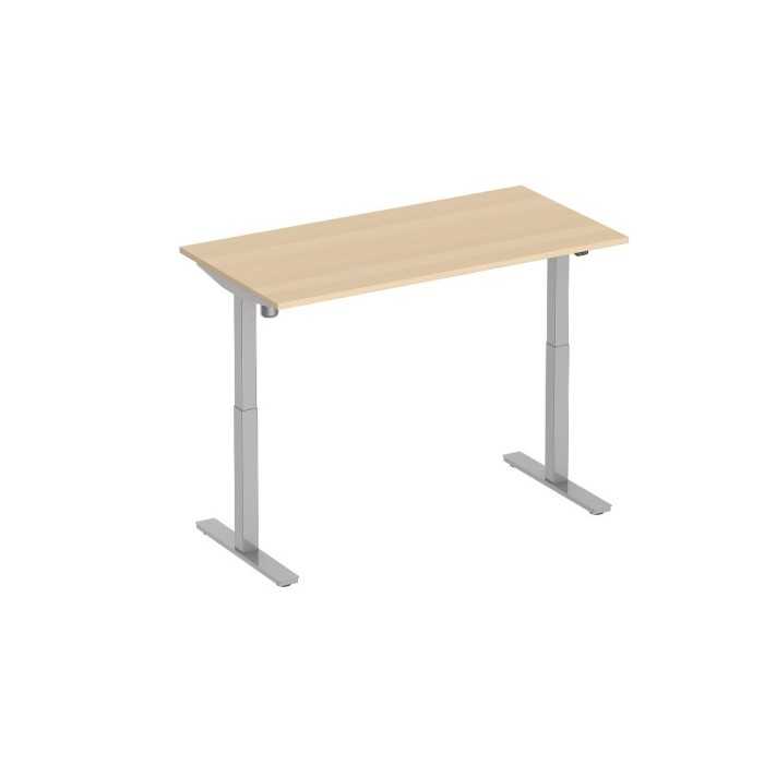Mesa regulable en altura serie TRAM BASIC fondo 80 cm