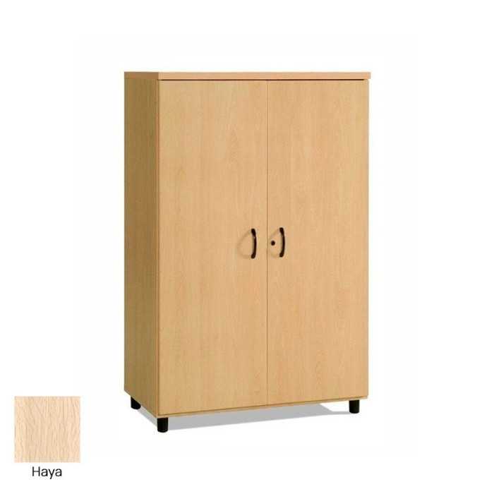 Armario de oficina medio serie MOB, con puertas 