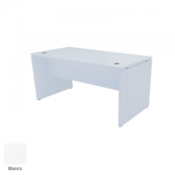 Mesa de oficina EURO 2000 de Euromof, recta de madera, medidas y colores a elegir