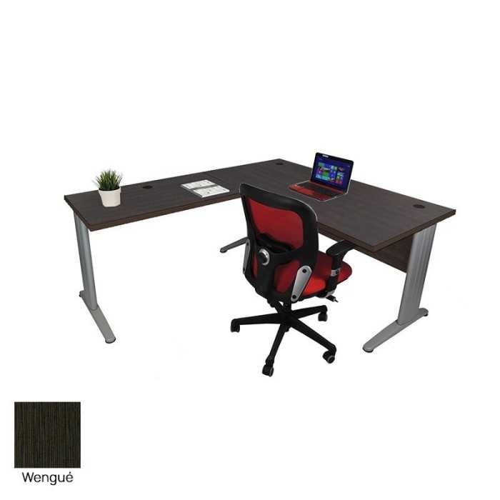 Mesa de oficina EURO 3000 con ala de Euromof
