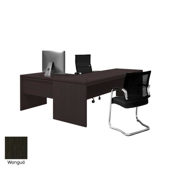 Mesa de despacho COLINA con ala de Euromof