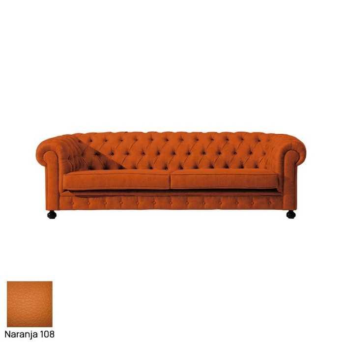Sofá para salas espera C-TEX, 2 plazas, gran acolchado, tapizado polipiel
