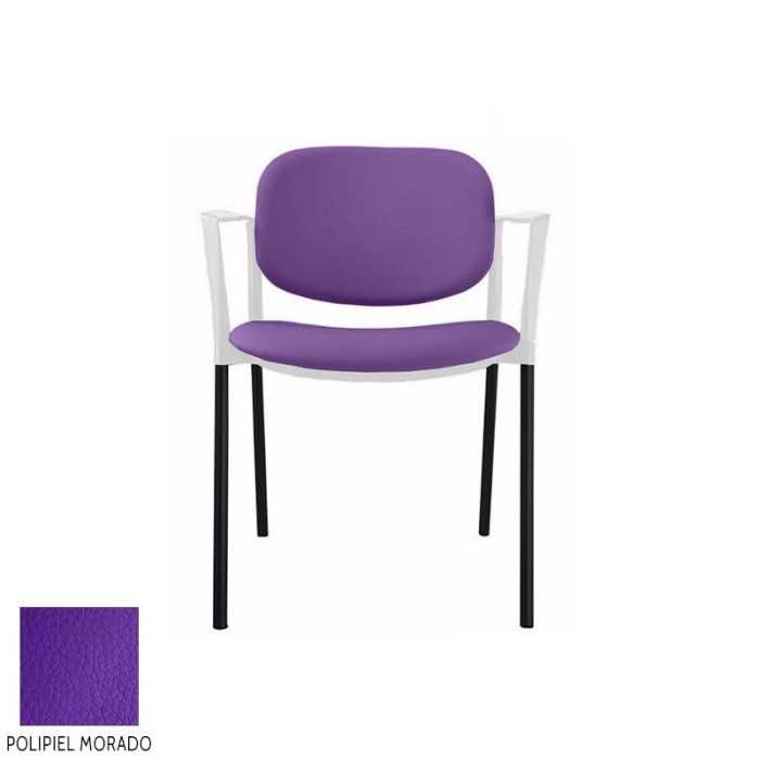 Silla modelo Step tapizada con brazos