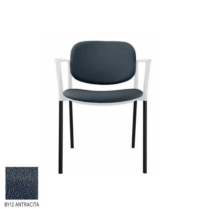 Silla modelo Step tapizada con brazos