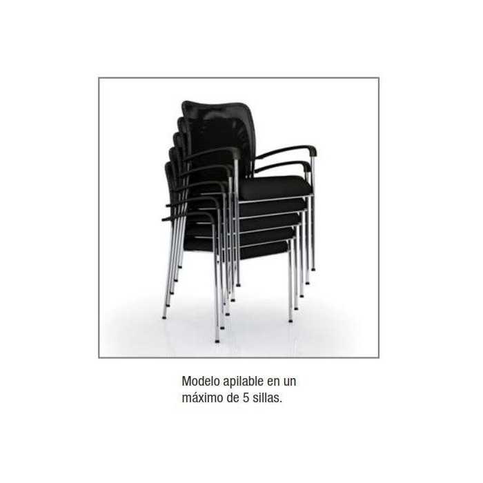 Silla confidente modelo RED