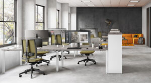 ¿Cuáles son los materiales más usados para muebles de oficina?